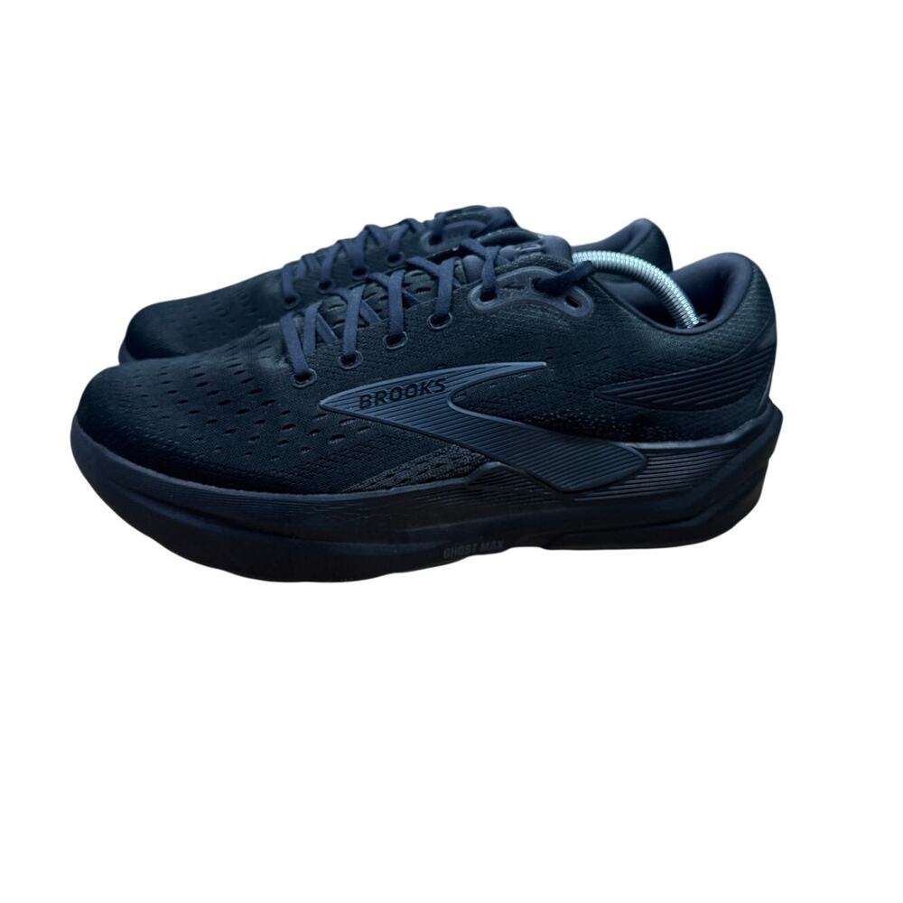 Brooks Ghost Max 3 Sneakers Mens 12 EE Triple Black Running Shoes Cushioned